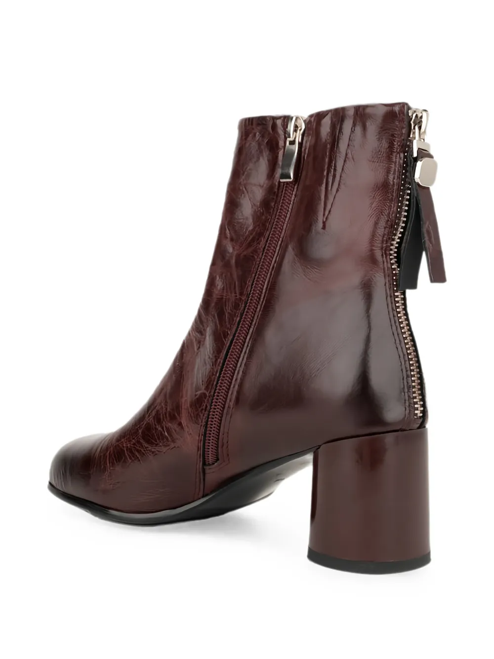 LINDA BAUMANN leather ankle boots Bruin