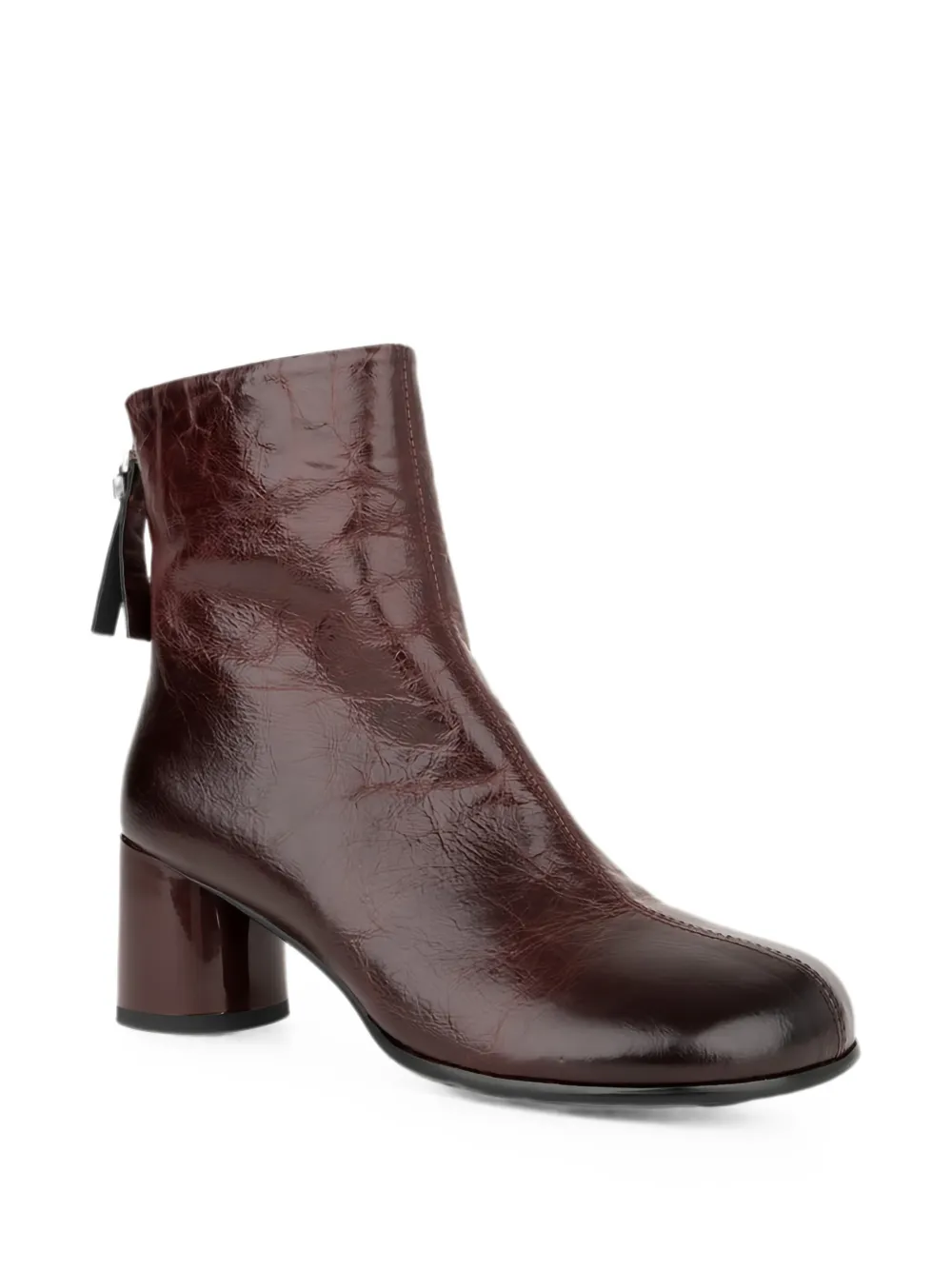 LINDA BAUMANN leather ankle boots Bruin