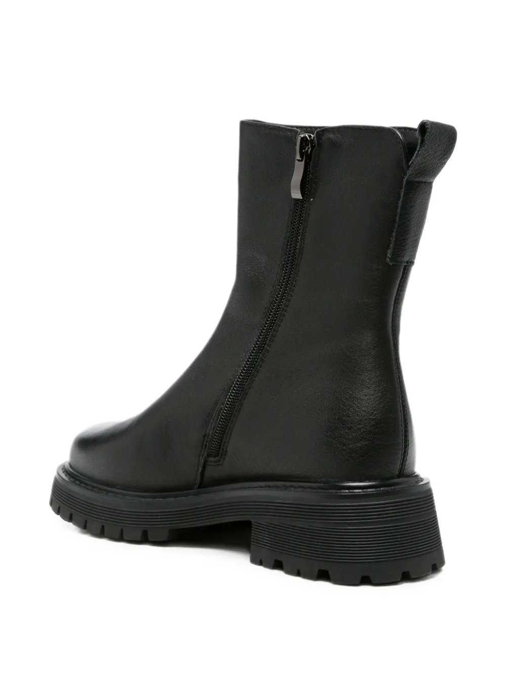 LINDA BAUMANN zip-fastening ankle boots Zwart