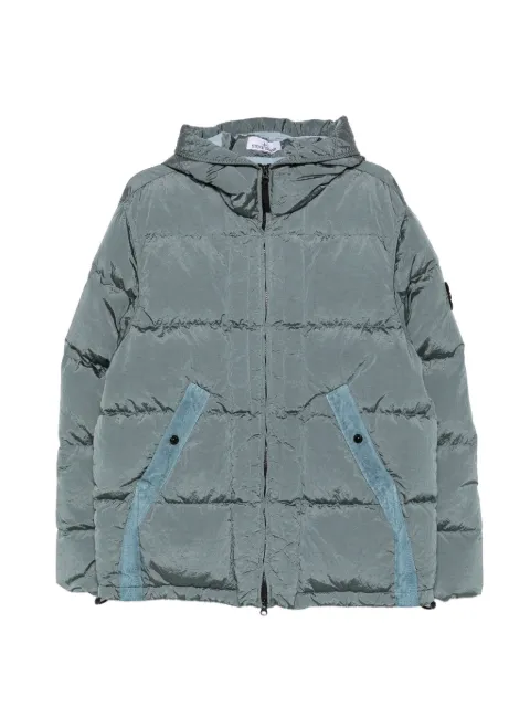 Stone Island padded hooded jacket