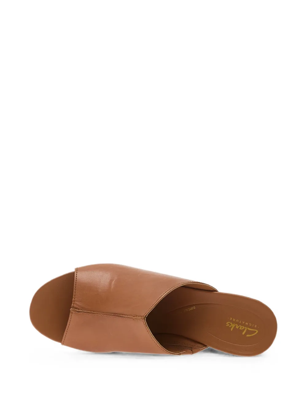 Clarks Sabina open-toe wedge sandals Bruin