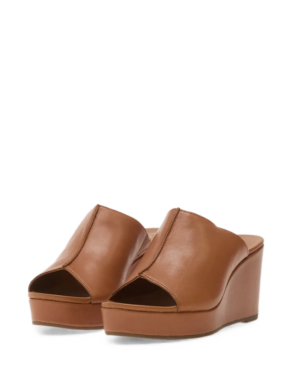 Clarks Sabina open-toe wedge sandals Bruin
