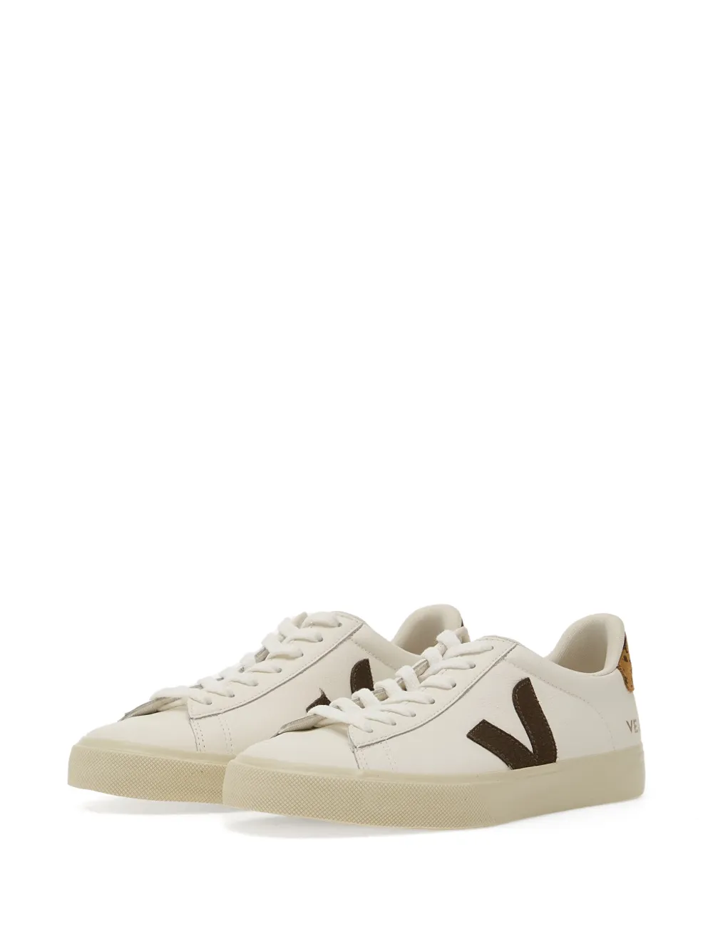 VEJA Campo leather white camel wild country sneakers Beige