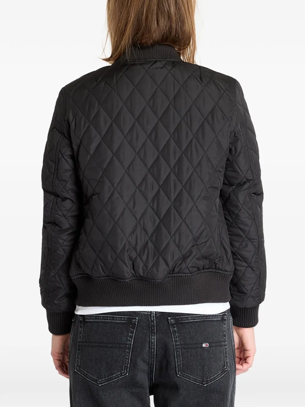 Urban Classics Gewatteerd bomberjack Zwart
