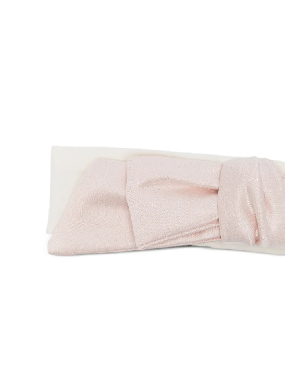 La Stupenderia Haarband met strikdetail Beige