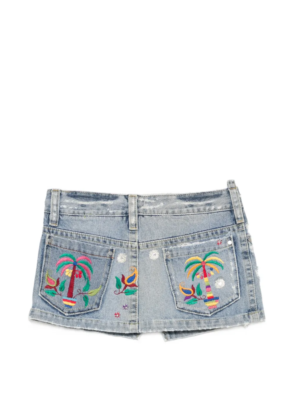DSQUARED2 2000s mini-rok Blauw