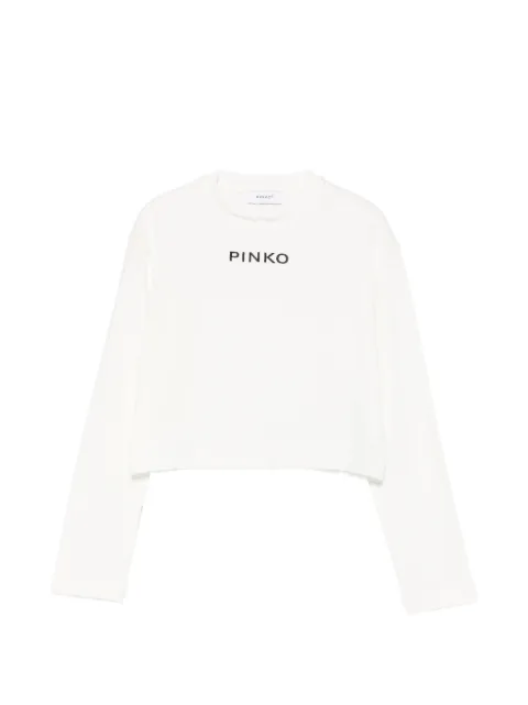 Pinko Kids camiseta con logo bordado