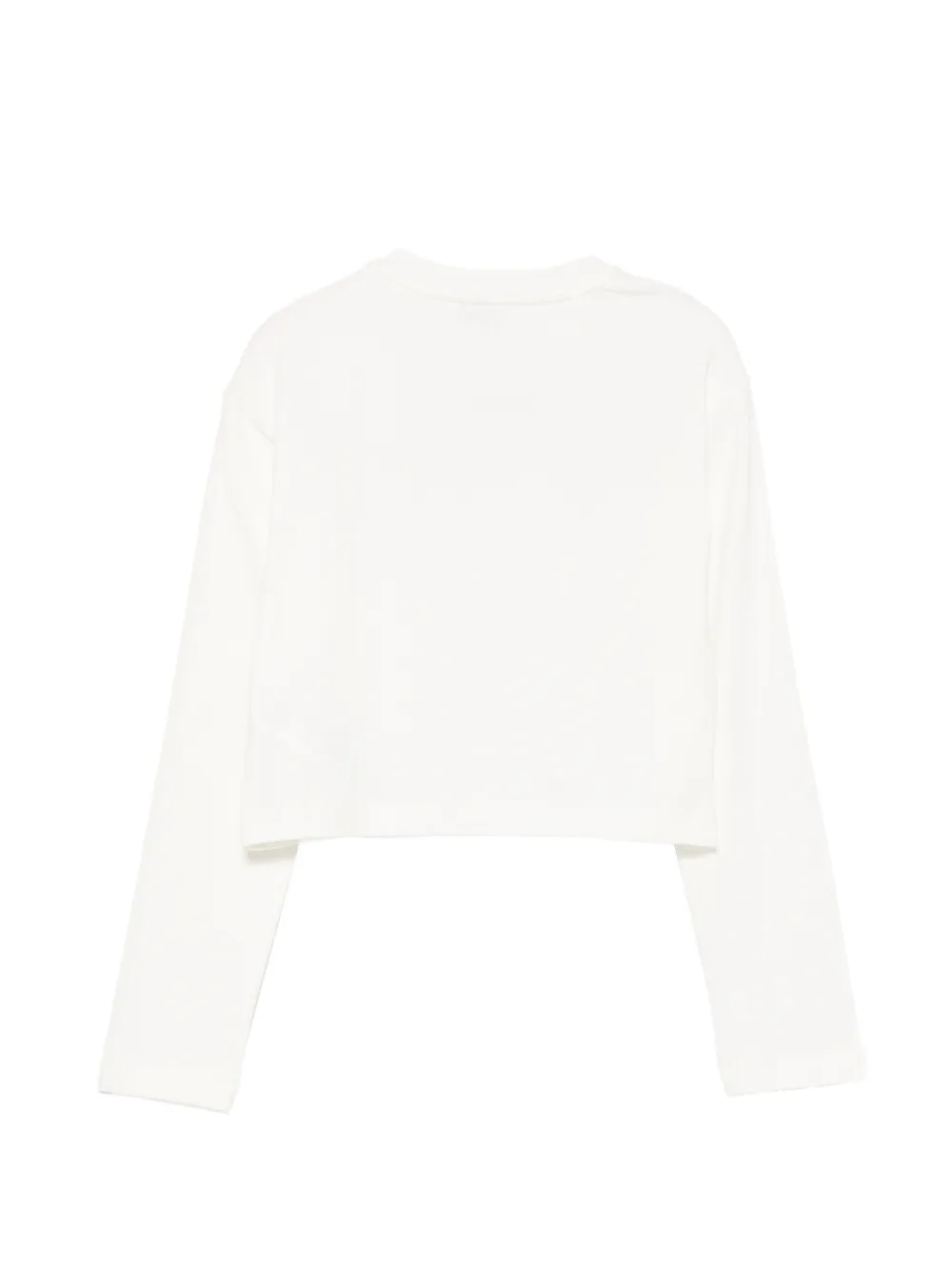 Pinko Kids T-shirt met geborduurd logo Wit