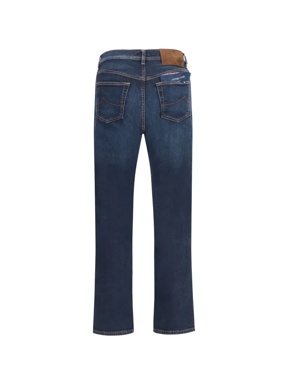 Jacob Cohën Edo logo-patch jeans Blauw