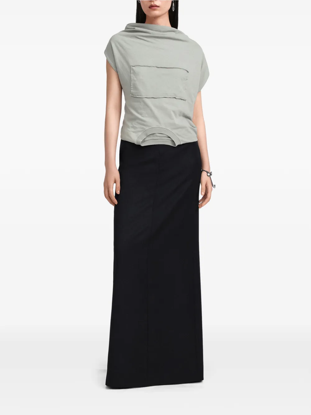 Maison Margiela Four Stitches rok Zwart