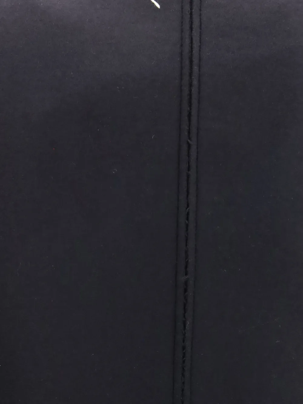 Maison Margiela Mouwloze midi-jurk Zwart