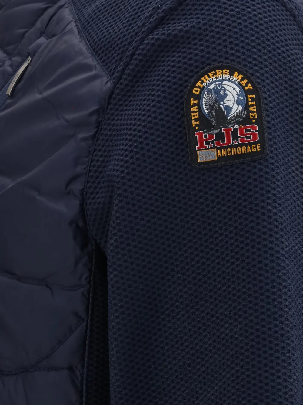 Parajumpers Nolan gewatteerd jack met capuchon Blauw