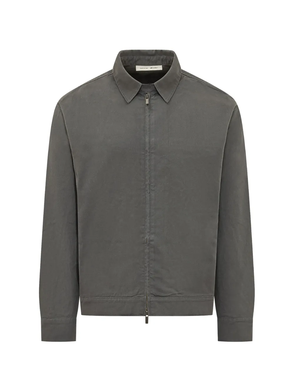 FEAR OF GOD ESSENTIALS cotton twill work jacket - Grigio