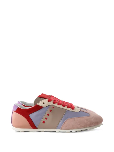 Marni logo-print panelled sneakers