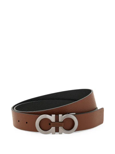 Ferragamo Gancini reversible and adjustable belt