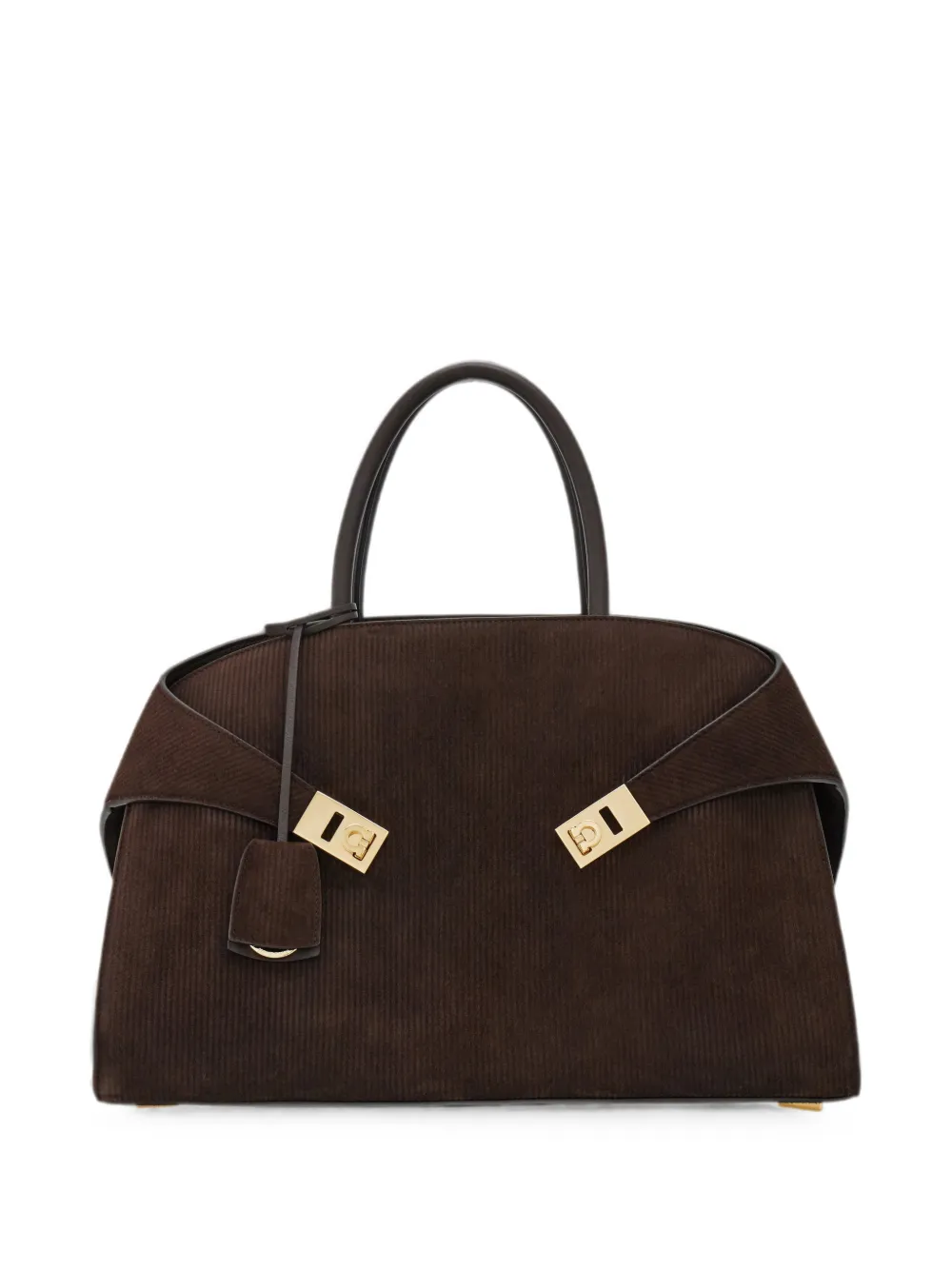 Ferragamo Hug handbag (L) - Marrone