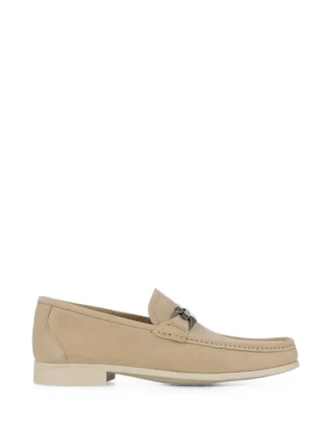 Ferragamo Gancini ornament loafers