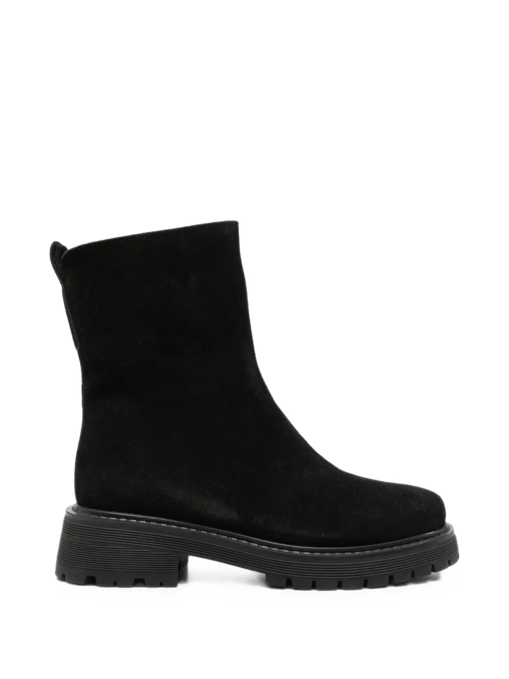 LINDA BAUMANN zip-fastening ankle boots Zwart