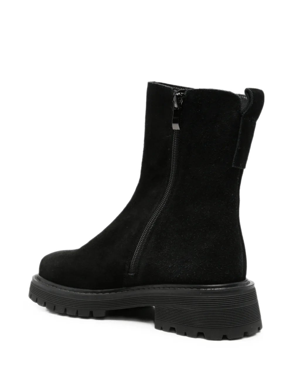 LINDA BAUMANN zip-fastening ankle boots Zwart