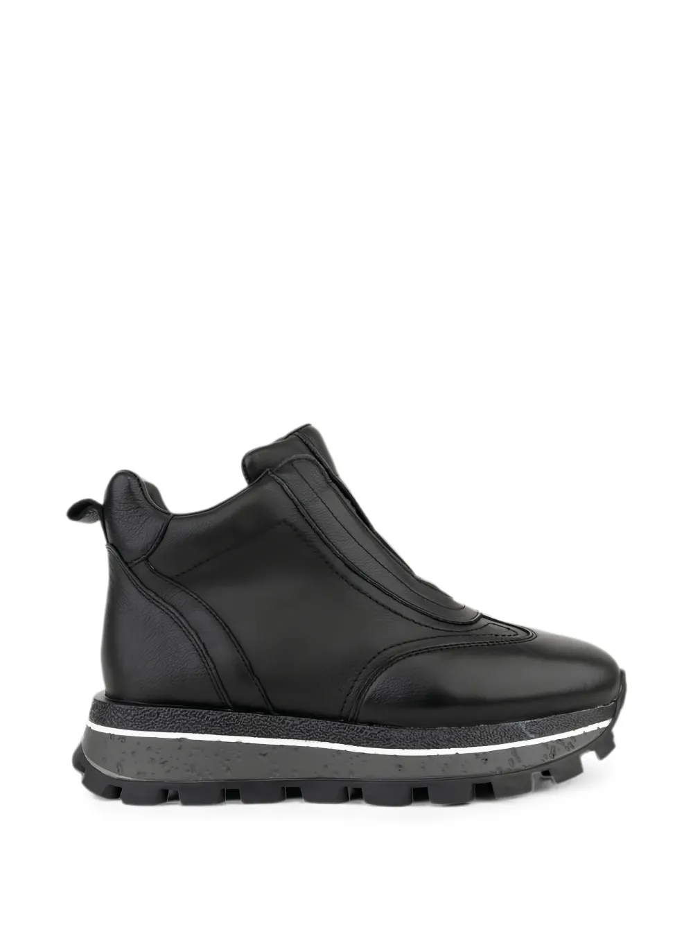 LINDA BAUMANN zip-fastening chunky boots