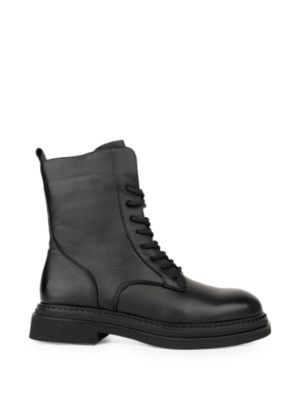 LINDA BAUMANN lace-up ankle boots Zwart