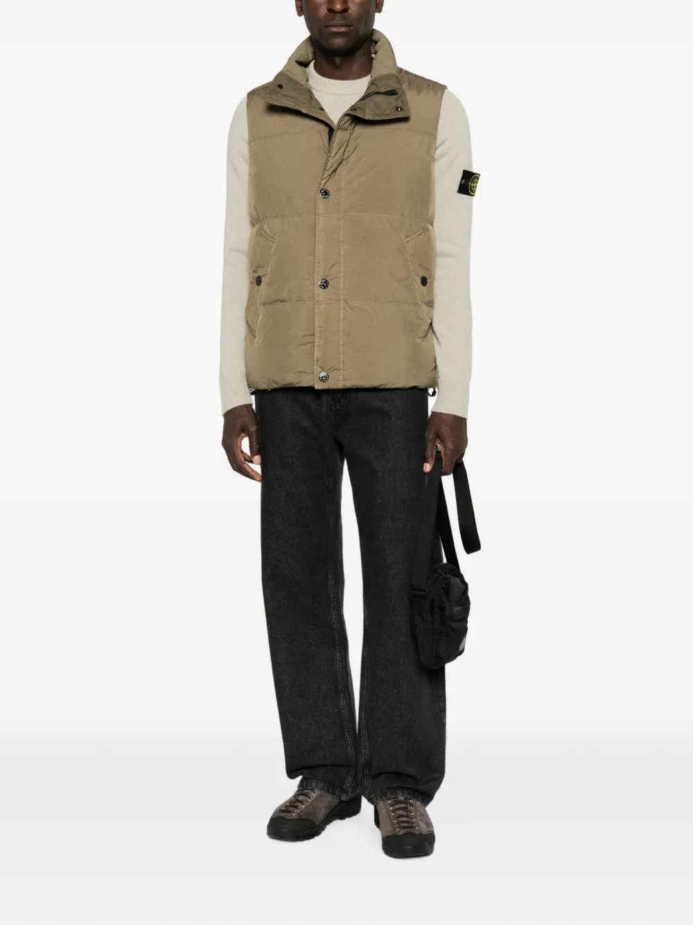 Stone Island Bodywarmer Bruin