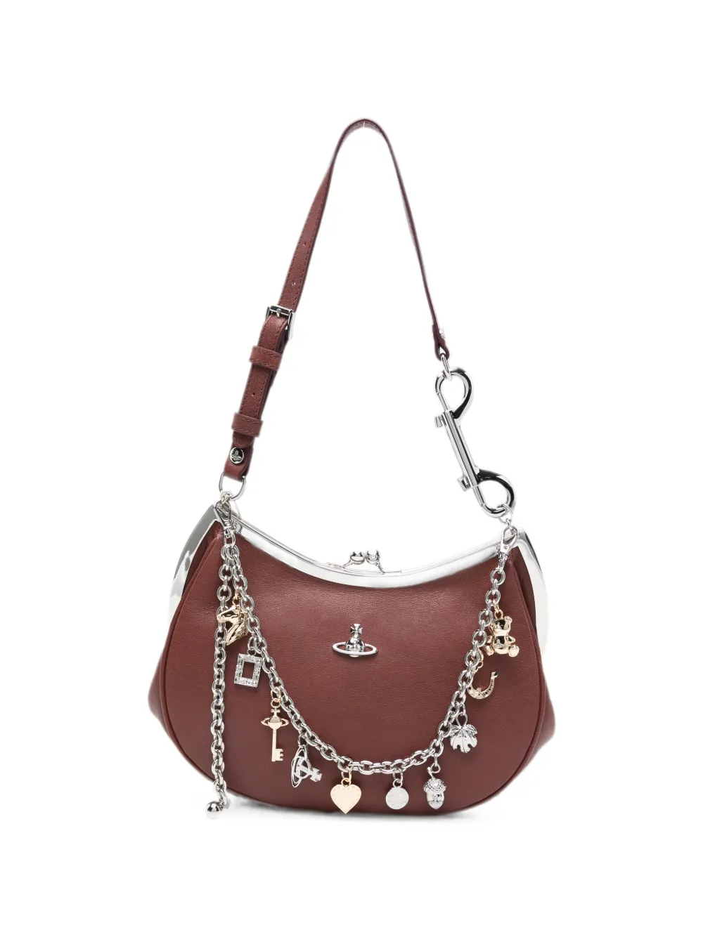 Vivienne Westwood charm-embellished tote bag - Red