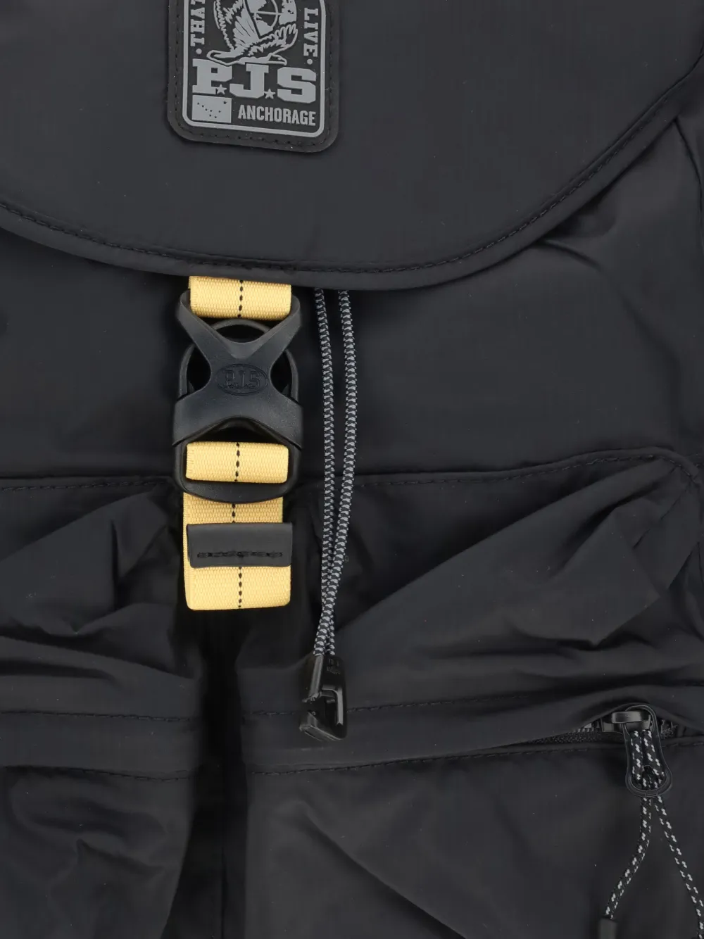 Parajumpers Mitchell Buckle-fastening Backpack In Black
