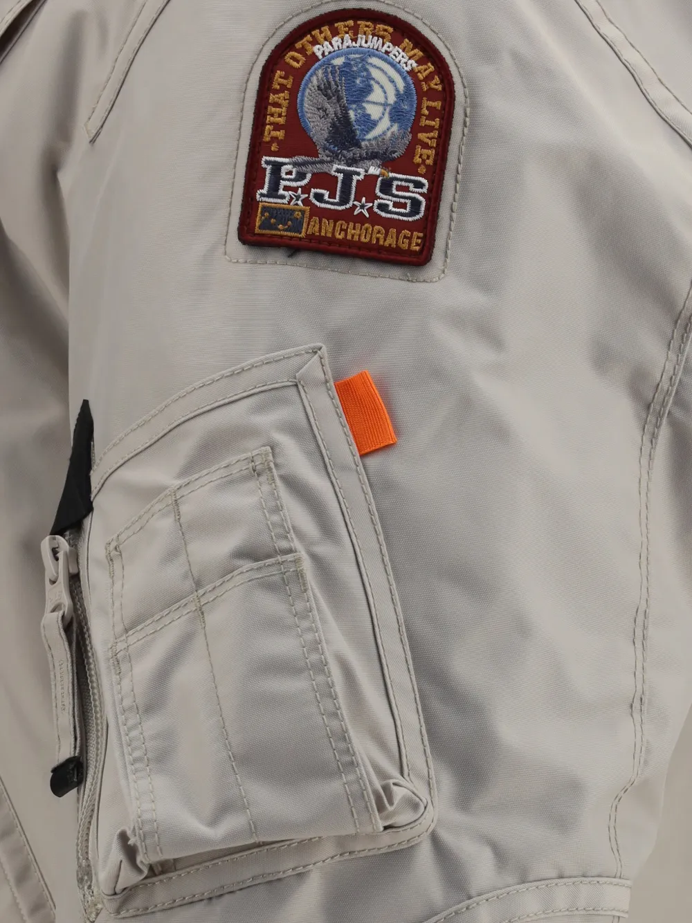 Parajumpers Gobi gewatteerd jack met capuchon Beige