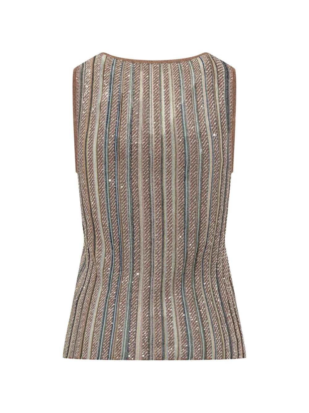 Missoni Top verfraaid met pailletten Bruin