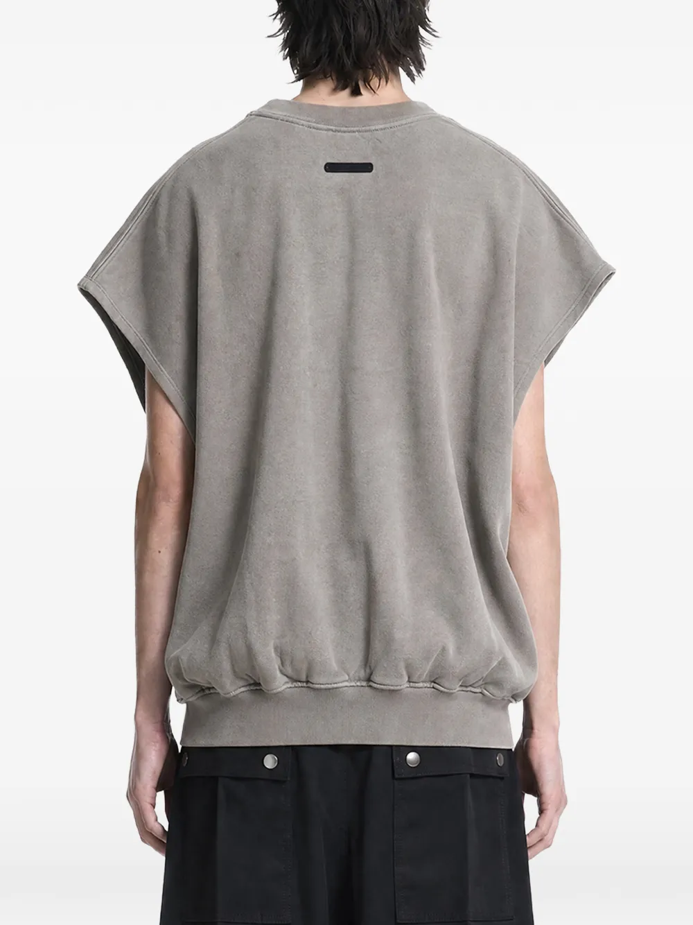 FEAR OF GOD ESSENTIALS Relaxed fleece sweater Grijs