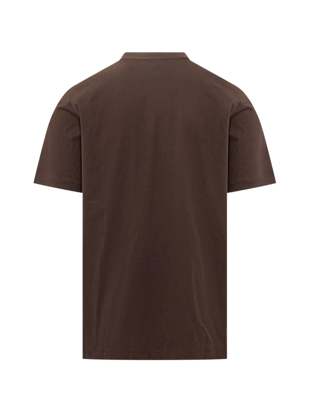 adidas T-shirt met monogram Bruin