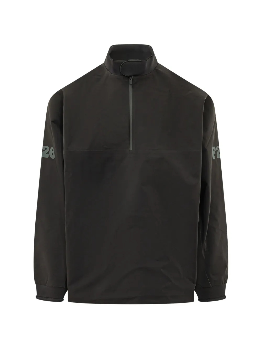 Essentials Half Zip Track Jacket In Black