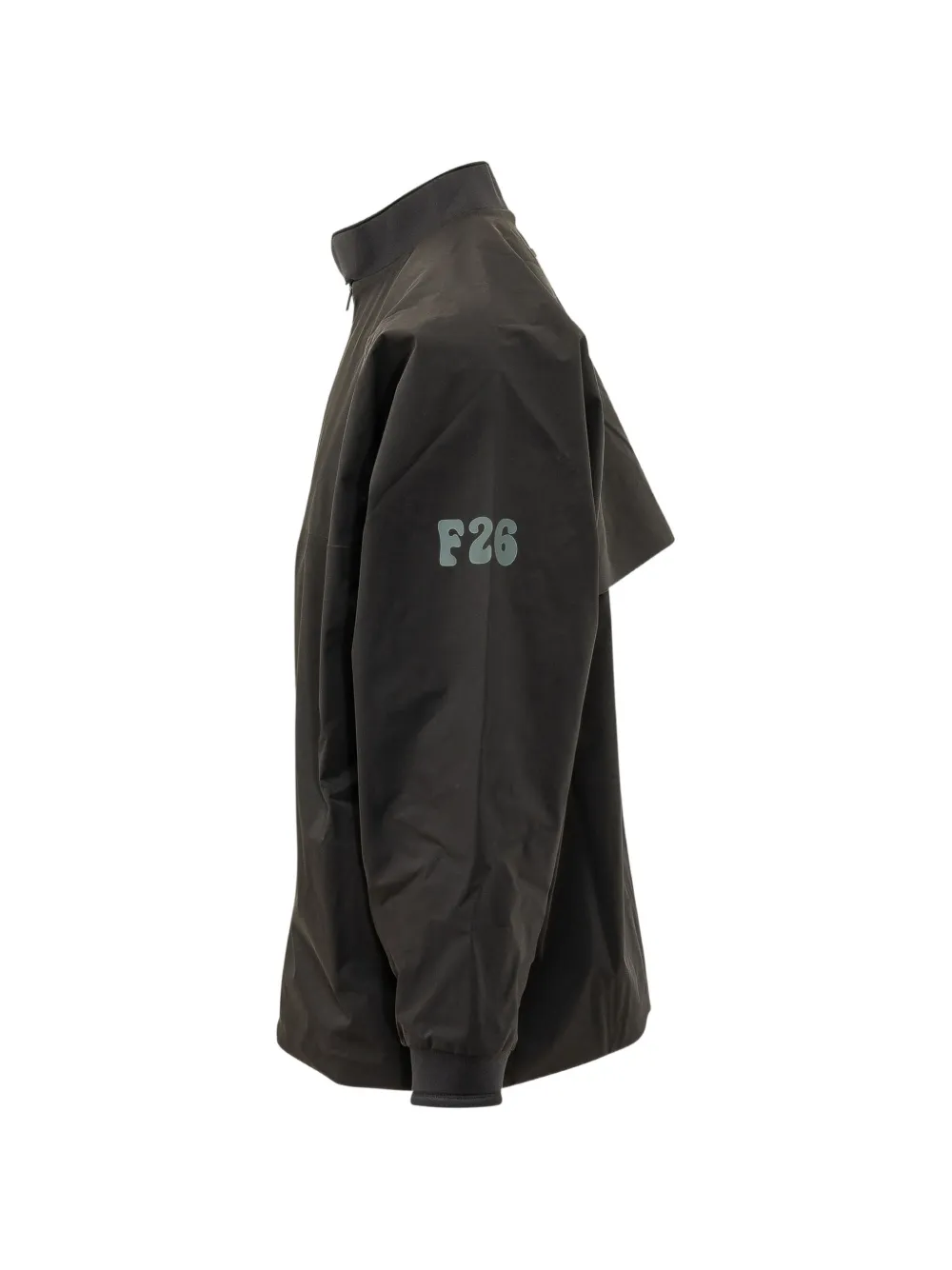 Essentials Half Zip Track Jacket In Black