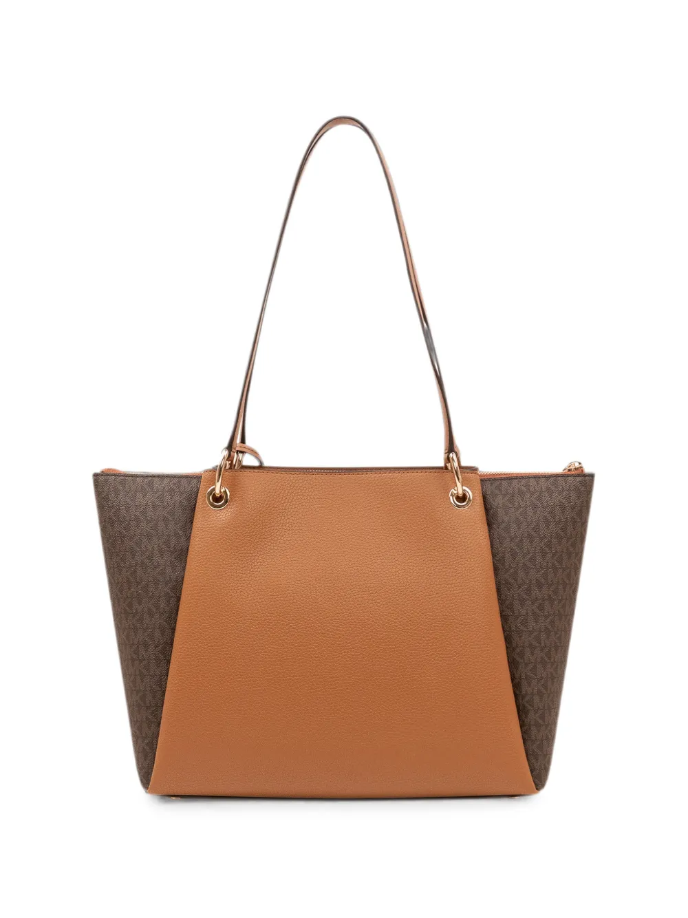 Michael Kors monogram-pattern leather tote bag Bruin