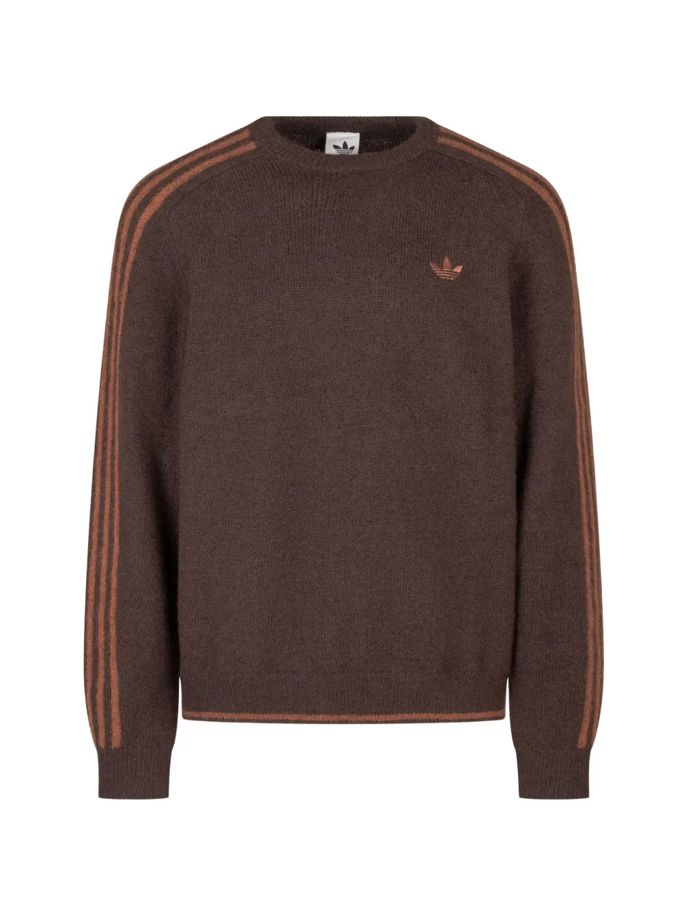 Adidas 3-Stripes rugby poloshirt met lange mouwen Blauw