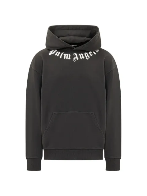Palm Angels neck logo reg hoodie