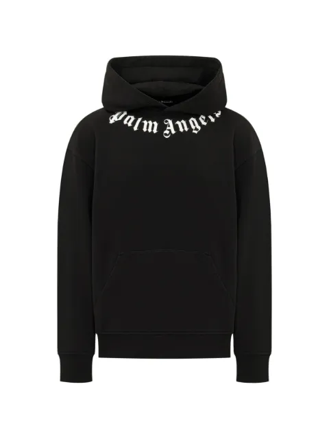 Palm Angels neck logo reg hoodie