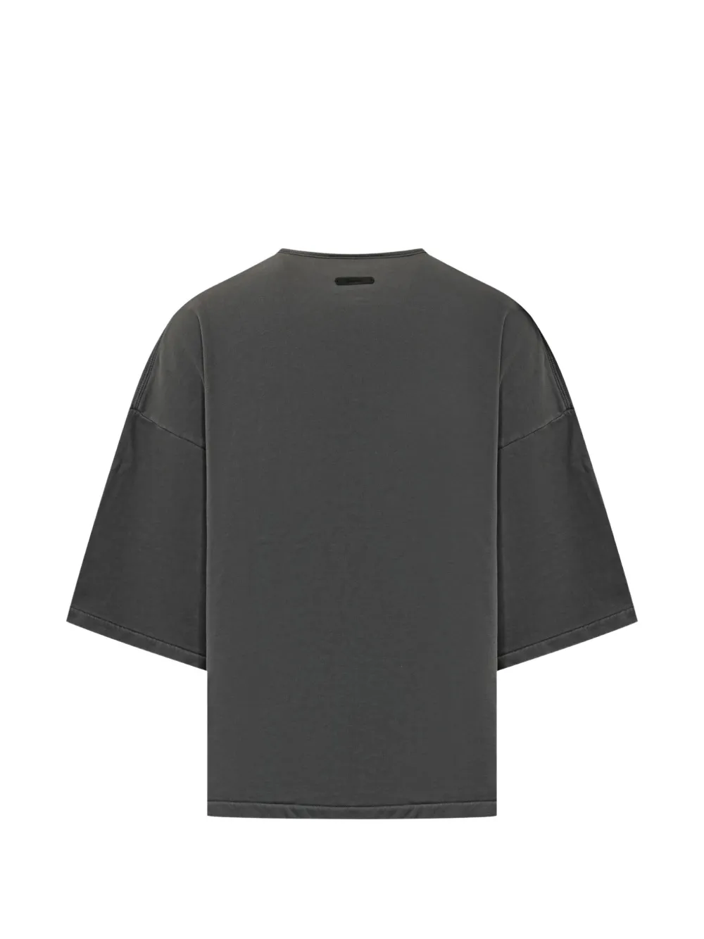 Essentials 3/4 Henley Sweatshirt In Gray