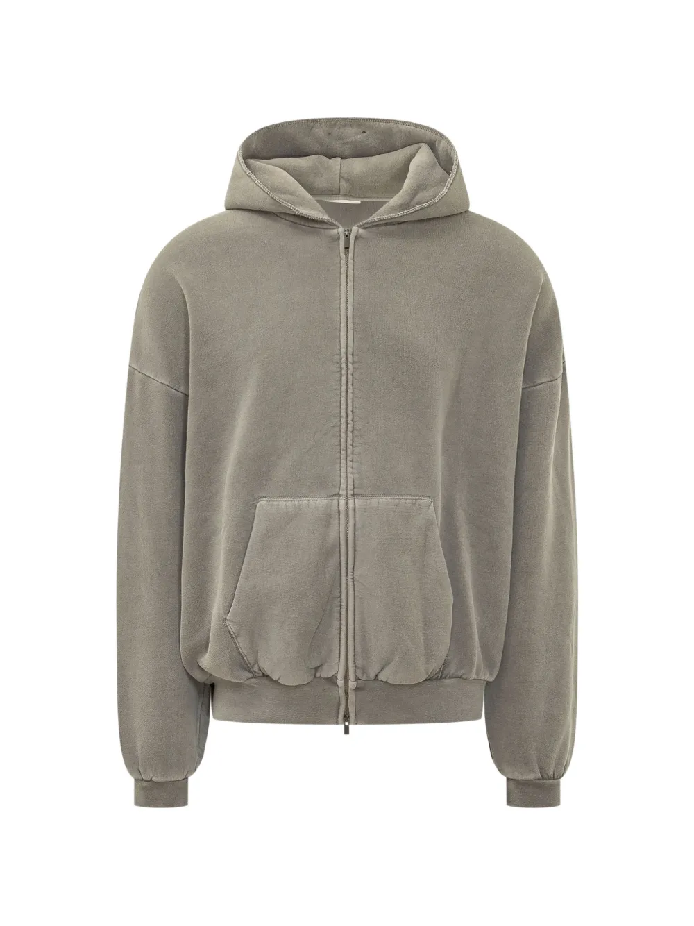 FEAR OF GOD ESSENTIALS 90s zip-up hoodie - Grigio