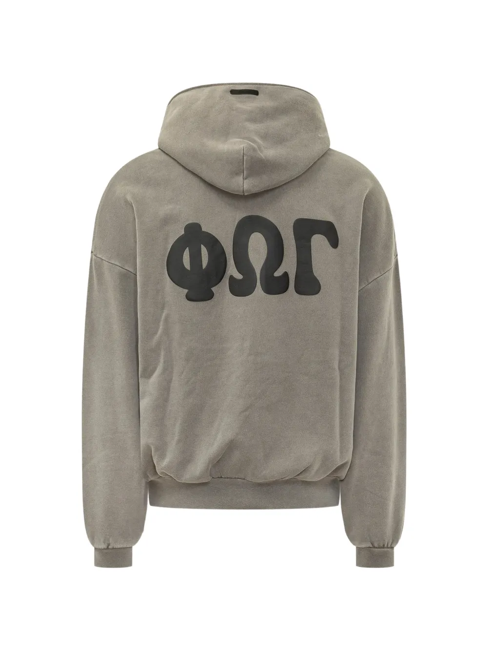 FEAR OF GOD ESSENTIALS 90s hoodie met rits Grijs