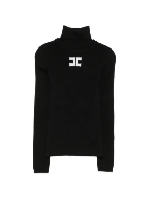 Elisabetta Franchi La Mia Bambina jersey con logo en intarsia