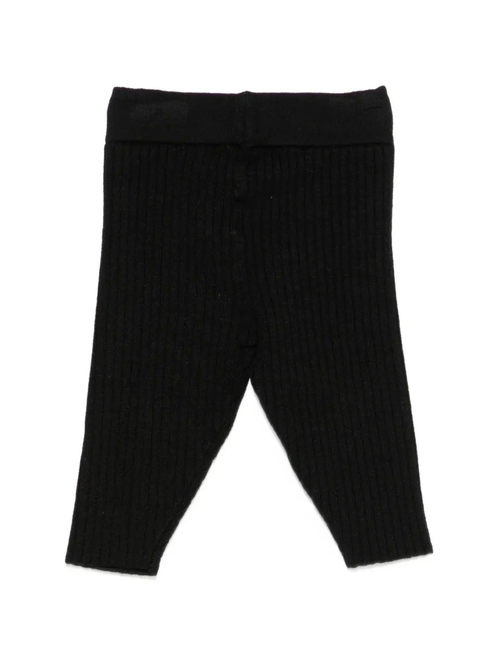 Elisabetta Franchi La Mia Bambina Broek met logoband Zwart