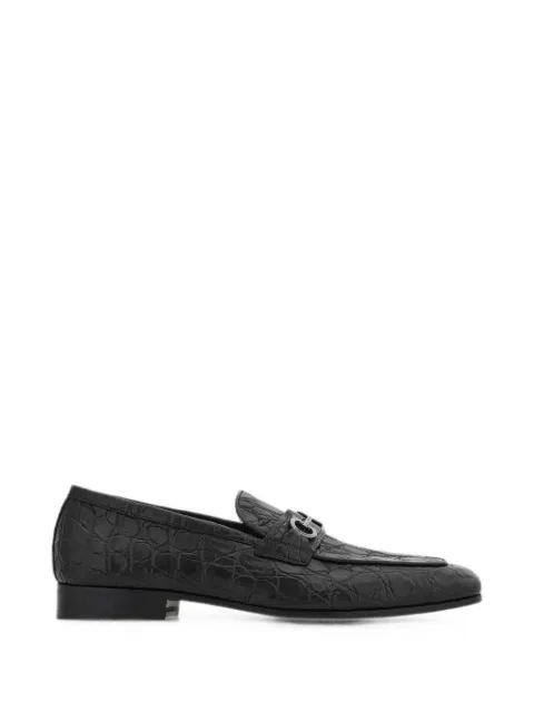 Ferragamo moccasins with Gancini ornament
