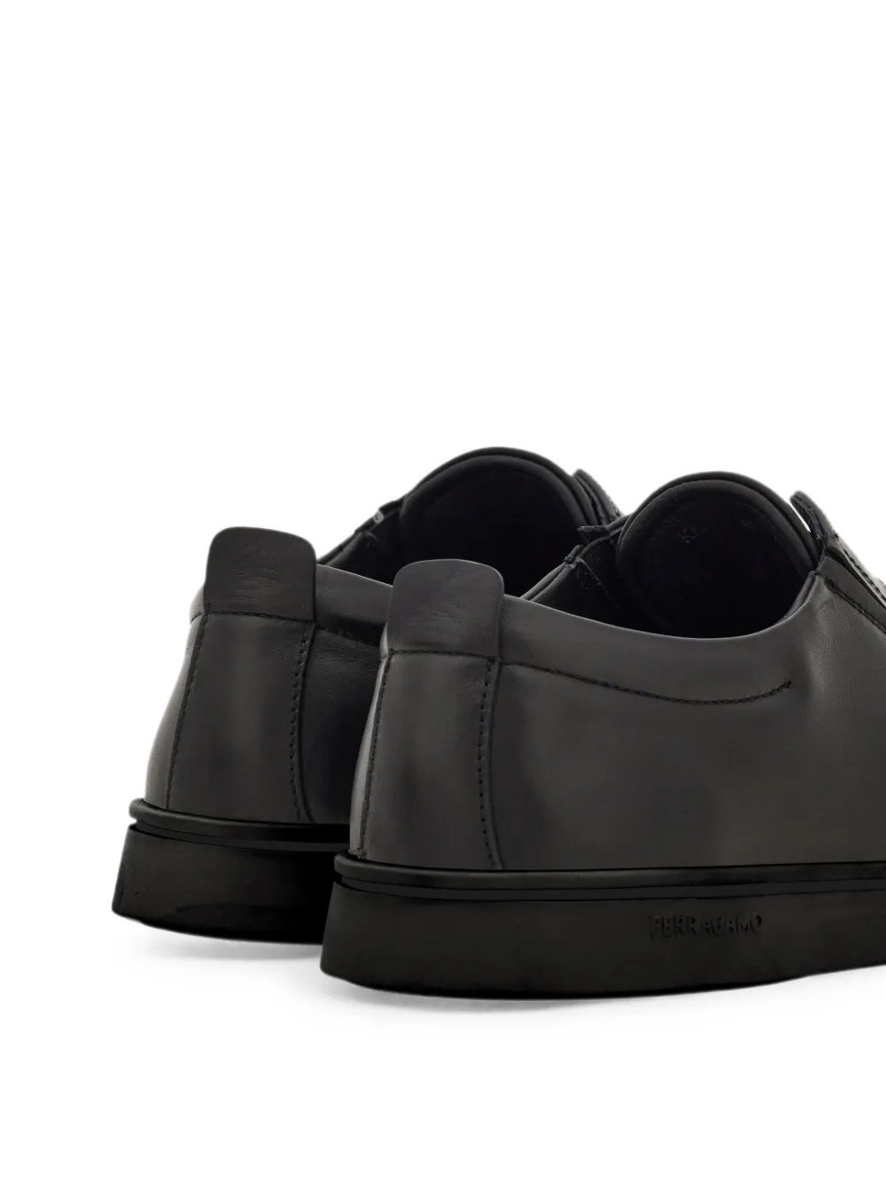 Ferragamo slip-on Derby shoes Zwart