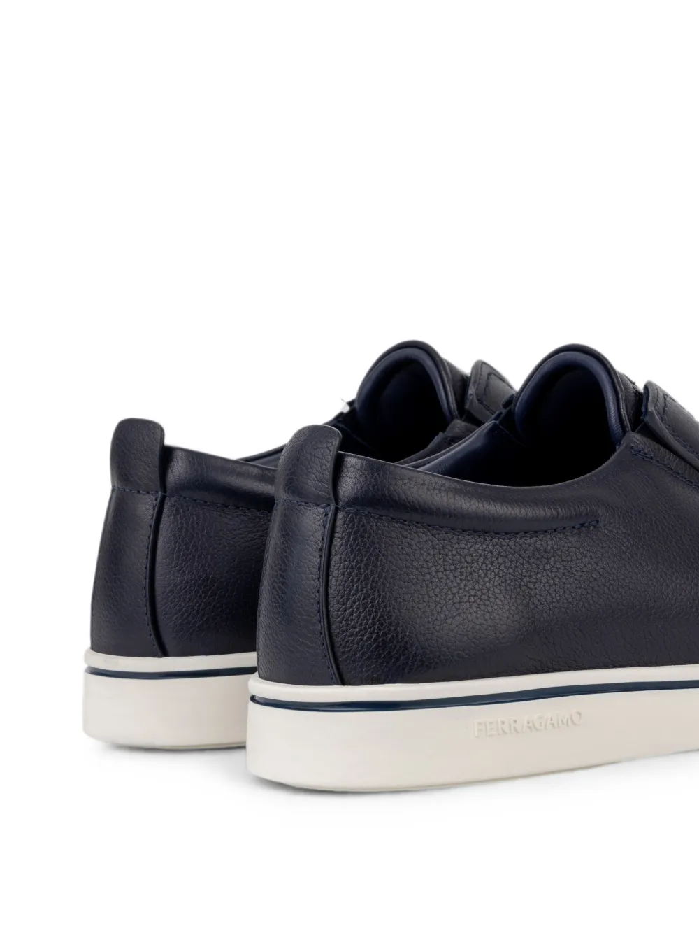 Ferragamo Derby slip-on schoenen Blauw