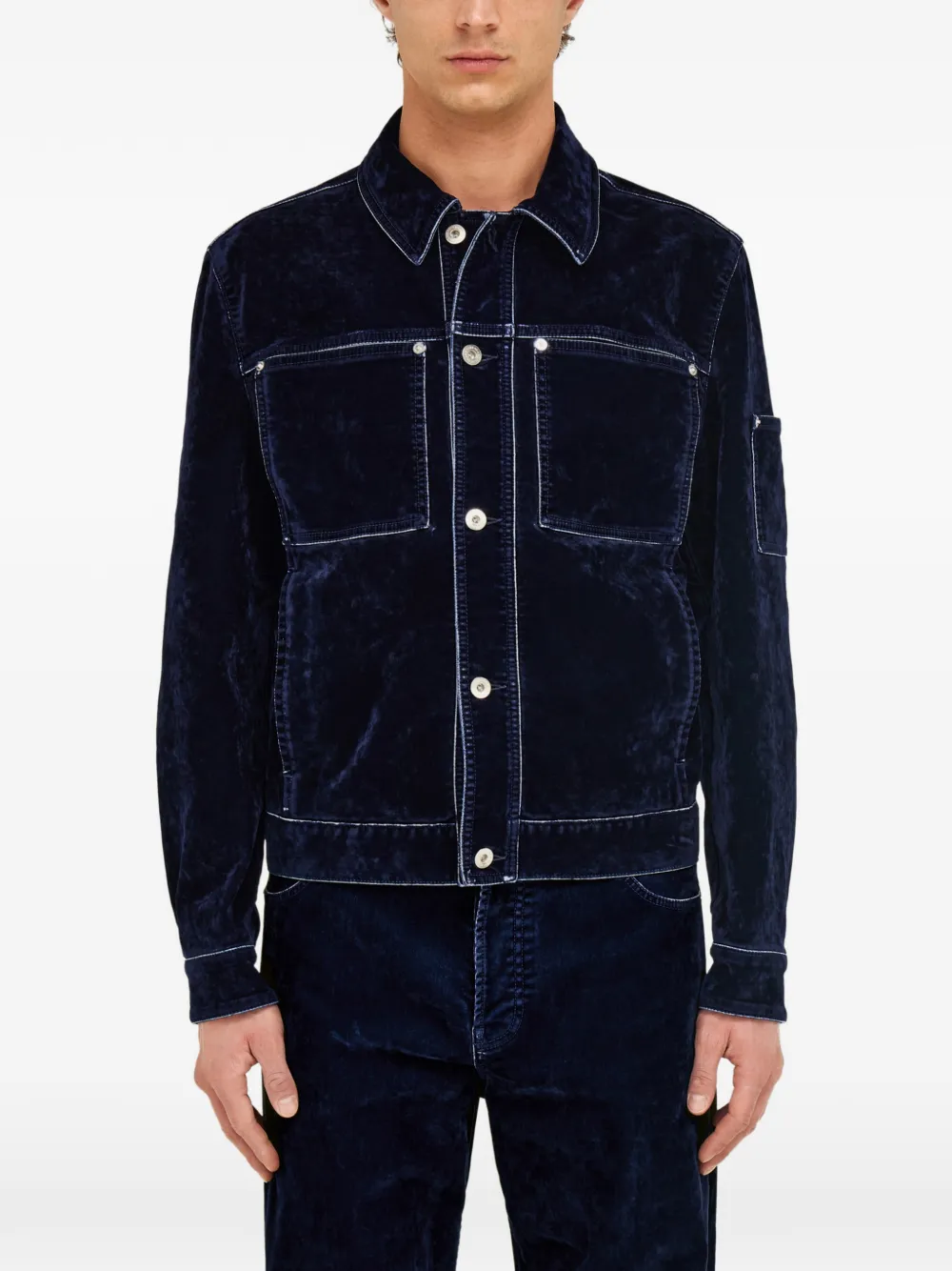 Ferragamo Truckerjack Blauw