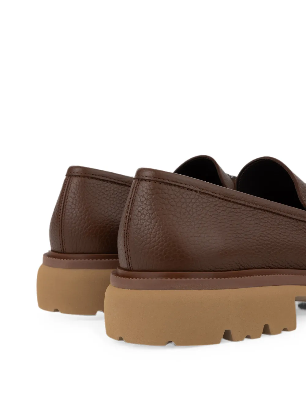 Ferragamo Gancini ornament loafers Bruin