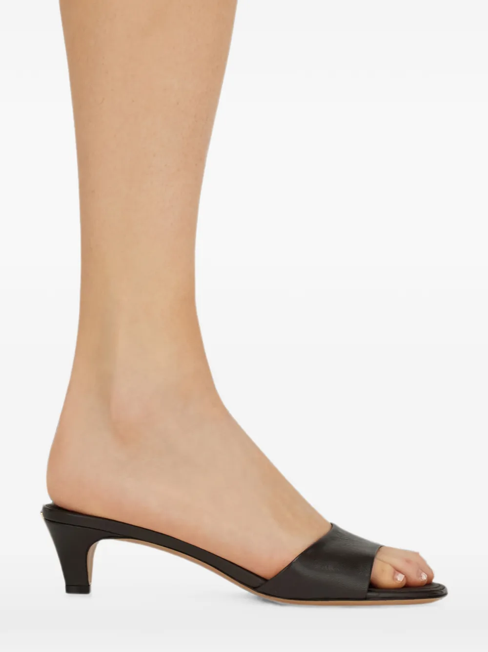 Ferragamo Low heeled slides Zwart