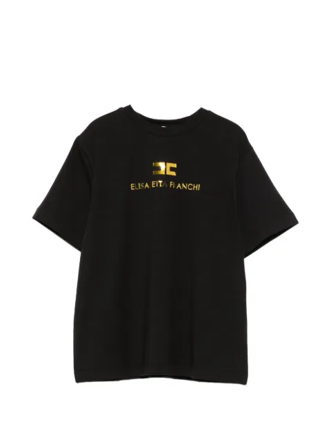 Elisabetta Franchi La Mia Bambina T-shirt med logotryk